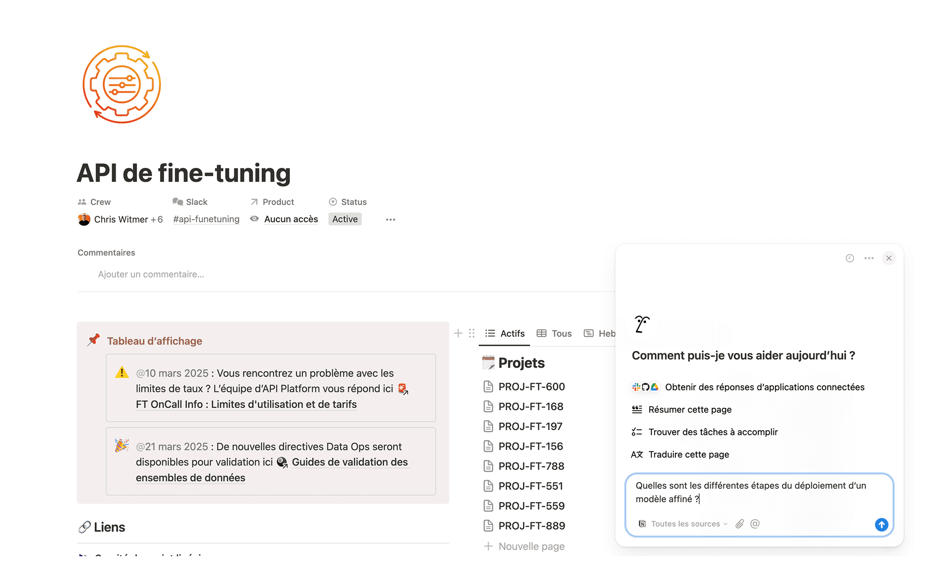 « L’impact de Notion a eu un effet boule de neige », déclare John Allard, responsable des équipes d’ingénierie. « Chaque séance de résolution de problèmes ou décision d’architecture documentée soude l’équipe et nous permet d’avancer plus rapidement. »