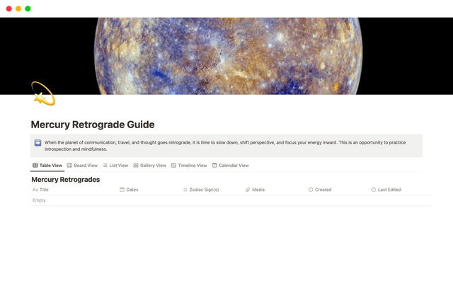 Mercury Retrograde Guide